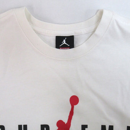 Supreme x Nike Jordan Print T-Shirt White Size S