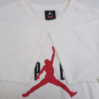 Supreme x Nike Jordan Print T-Shirt White Size S