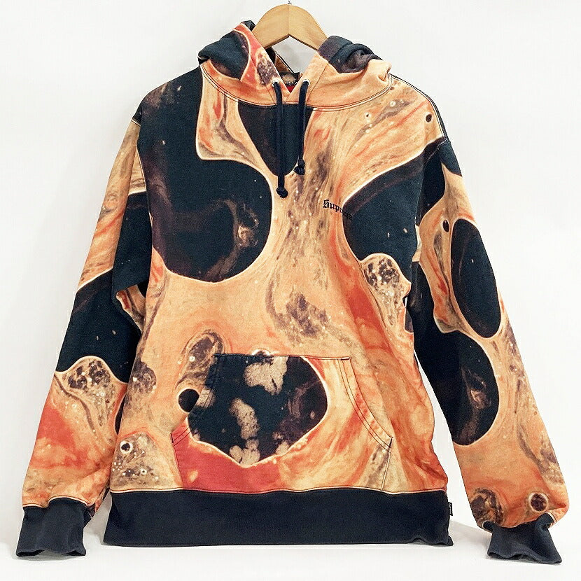 SUPREME x Andres Serrano Blood & Semen Hoodie Orange Size M