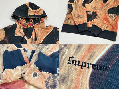 SUPREME x Andres Serrano Blood & Semen Hoodie Orange Size M