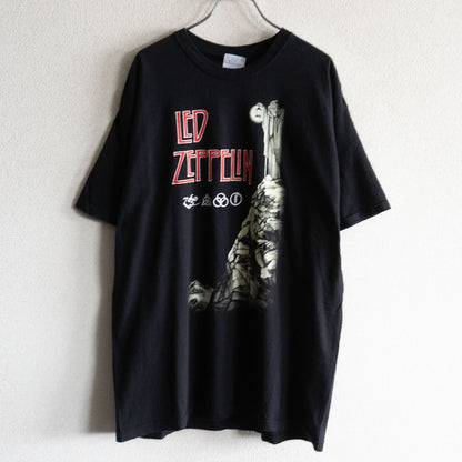 LED ZEPPELIN T 00S Led Zeppelin T-shirt Red Size L