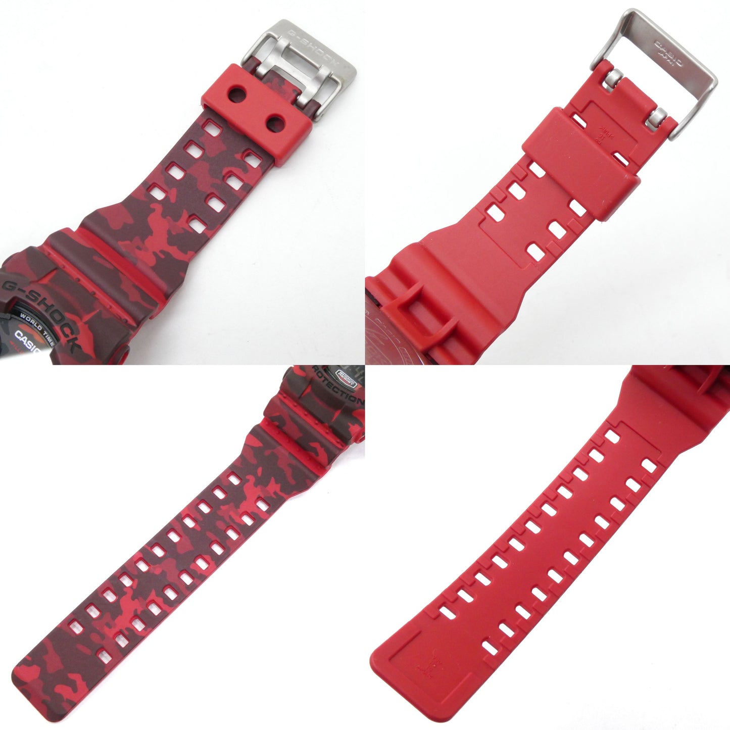 CASIO G-SHOCK BIG CASE GD-120CM-4 Red Watch Size ONE SIZE