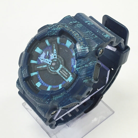 CASIO G-SHOCK GA-110TX-2AJF Quartz Blue Watch Size ONE SIZE
