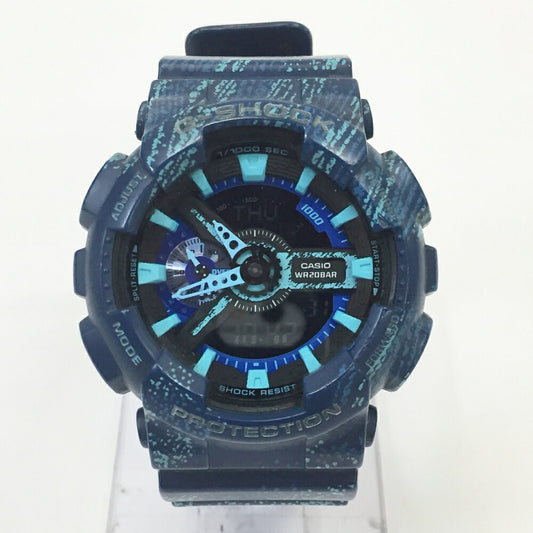 CASIO G-SHOCK GA-110TX-2AJF Quartz Blue Watch Size ONE SIZE