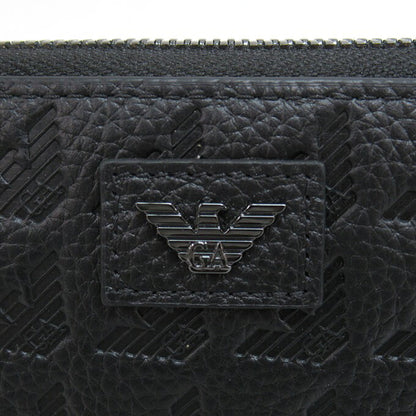 EMPORIO ARMANI Eagle Logo Around Wallet Size ONE SIZE