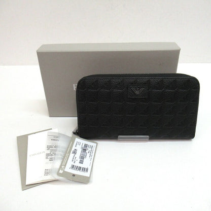 EMPORIO ARMANI Eagle Logo Around Wallet Size ONE SIZE