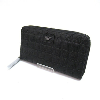EMPORIO ARMANI Eagle Logo Around Wallet Size ONE SIZE