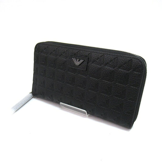EMPORIO ARMANI Eagle Logo Around Wallet Size ONE SIZE