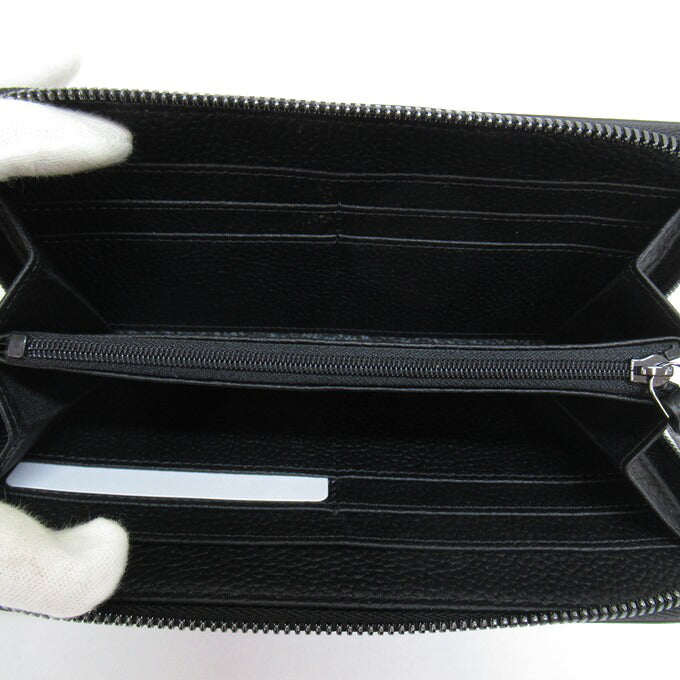 EMPORIO ARMANI Eagle Logo Around Wallet Size ONE SIZE