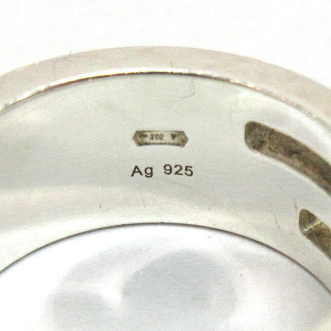 GUCCI Open G 925 Silver Ring Size ONE SIZE