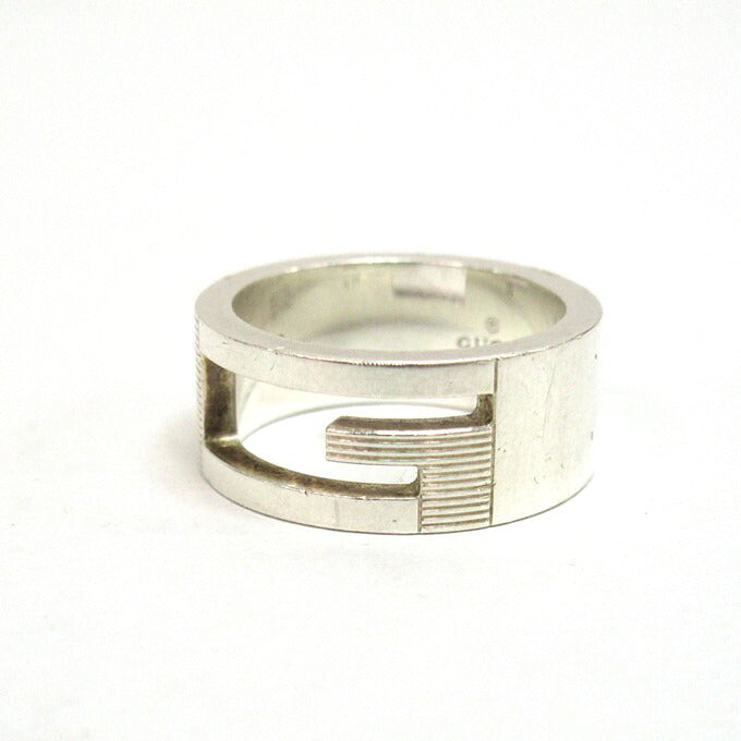GUCCI Open G 925 Silver Ring Size ONE SIZE