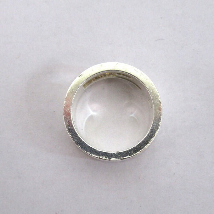 GUCCI Open G 925 Silver Ring Size ONE SIZE