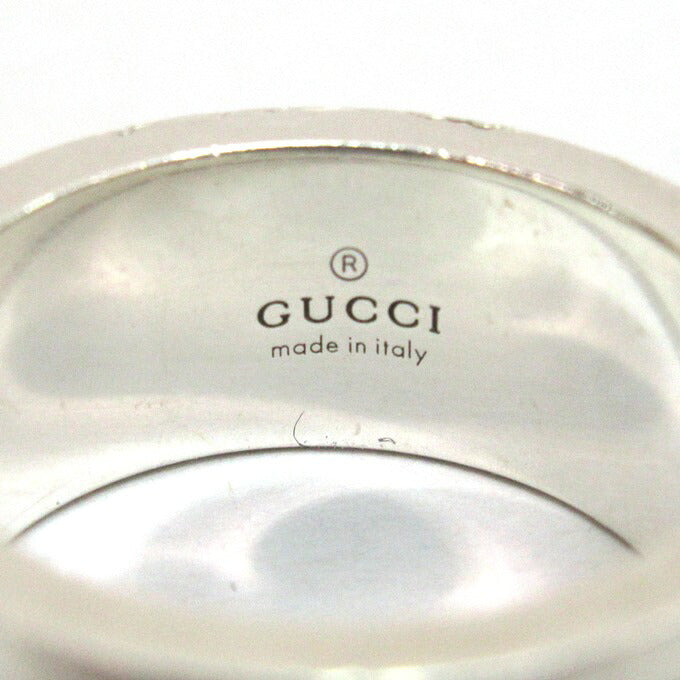 GUCCI Open G 925 Silver Ring Size ONE SIZE