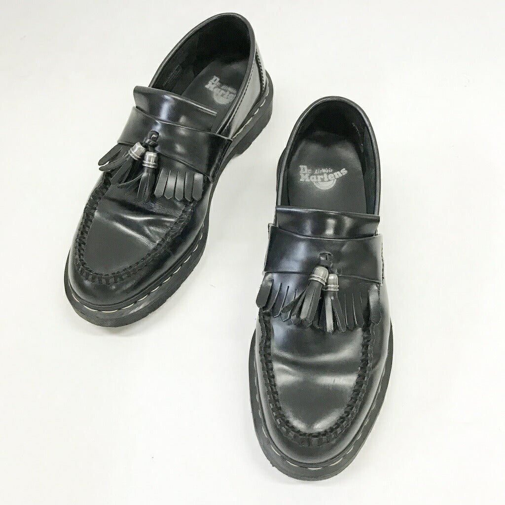 Dr.Martens ADRIAN Tassel Loafers Black Size EU43