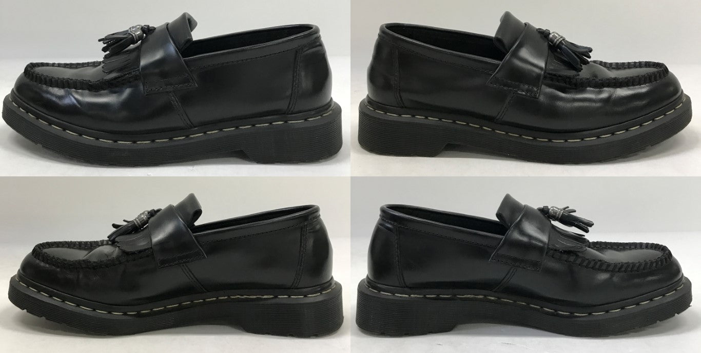 Dr.Martens ADRIAN Tassel Loafers Black Size EU43