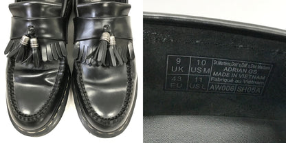 Dr.Martens ADRIAN Tassel Loafers Black Size EU43