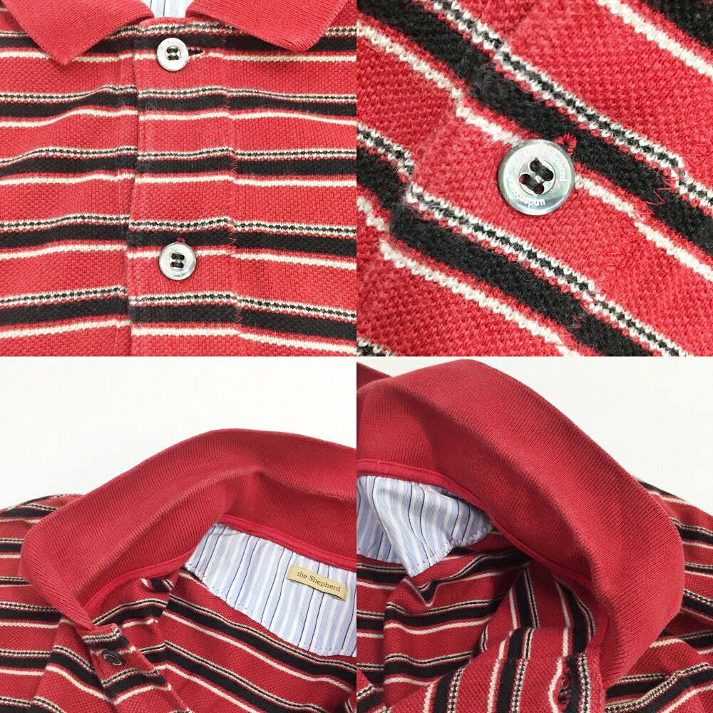 The Shepherd UNDERCOVER Border Polo Shirt Multi Size 2