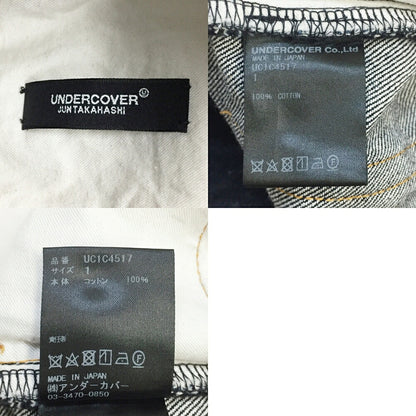 UNDERCOVER Zip Pocket Denim Shorts Indigo Size 1