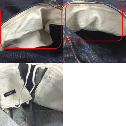 UNDERCOVER Zip Pocket Denim Shorts Indigo Size 1