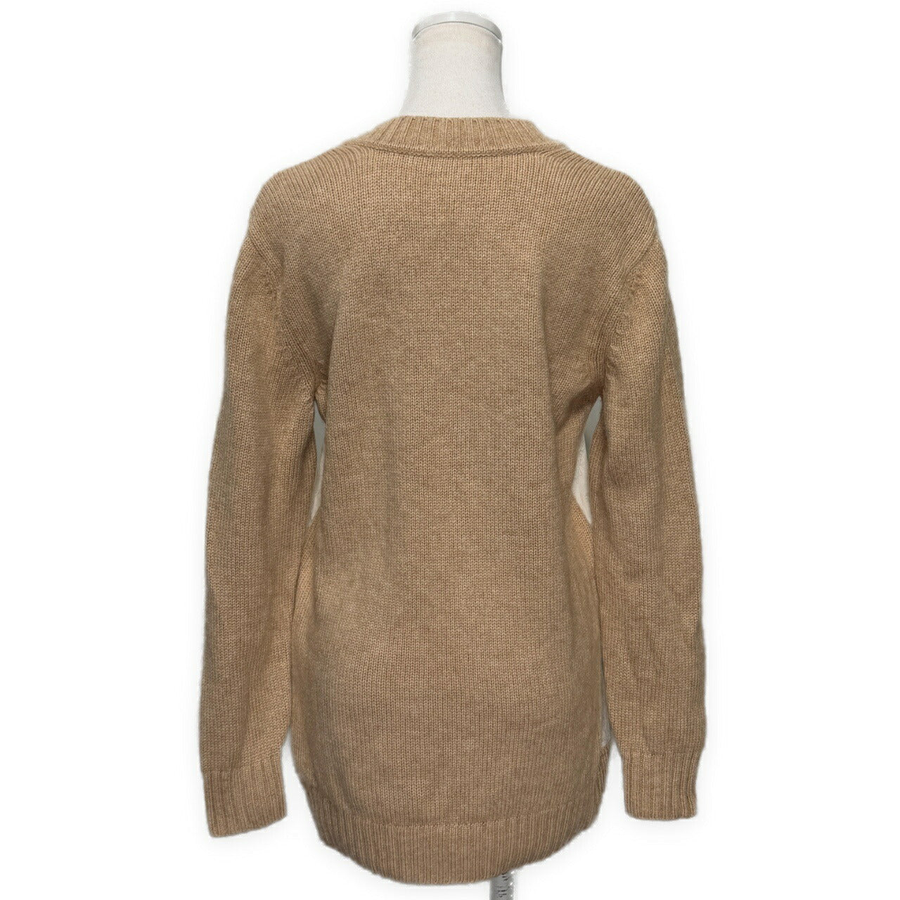HERMES 00s Margiela Era Silk Wool V-Neck Knit Size M