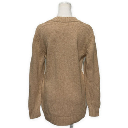 HERMES 00s Margiela Era Silk Wool V-Neck Knit Size M