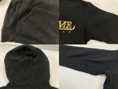 SUPREME Sequin Viper Hooded Sweatshirt Black Size L