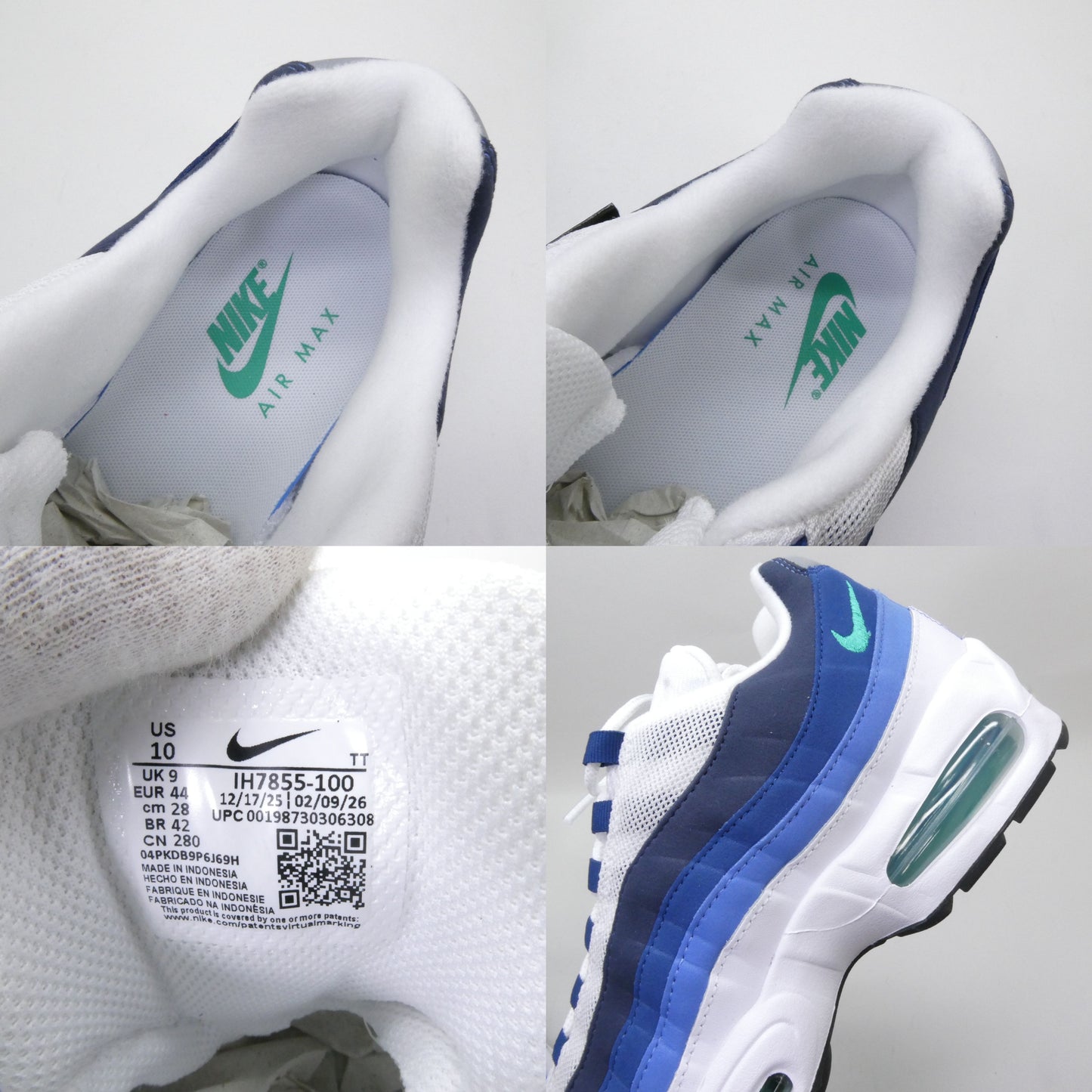 NIKE AIR MAX 95 Big Bubble Slate Multi-Color Sneakers