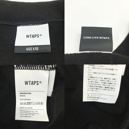 WTAPS Brick Sweatshirt Black Size 03