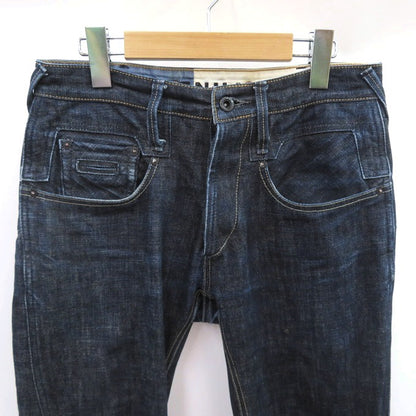 DENHAM Crossback Regular Carrot Fit Dark Indigo Pants Size W27