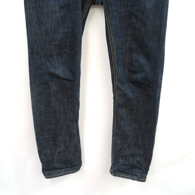 DENHAM Crossback Regular Carrot Fit Dark Indigo Pants Size W27