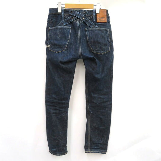 DENHAM Crossback Regular Carrot Fit Dark Indigo Pants Size W27