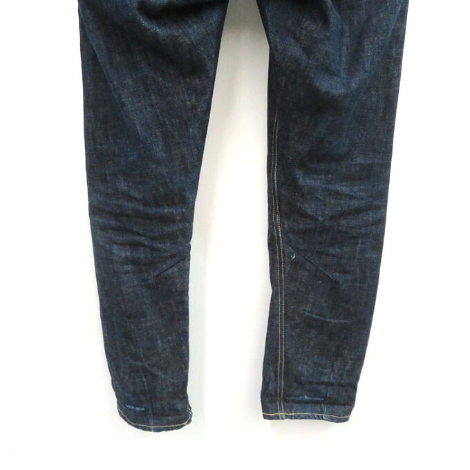 DENHAM Crossback Regular Carrot Fit Dark Indigo Pants Size W27