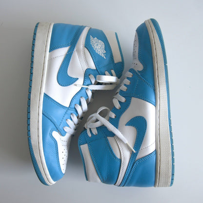 Nike AIR JORDAN 1 RETRO HIGH OG UNC 555088-117 Sneakers Size 26.5cm