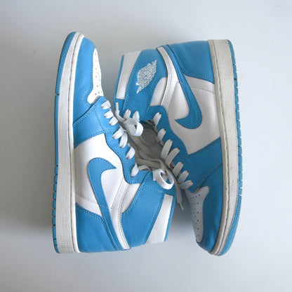 Nike AIR JORDAN 1 RETRO HIGH OG UNC 555088-117 Sneakers Size 26.5cm