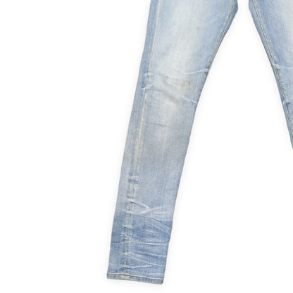 AMIRI 24SS Stack Slim Distressed Jeans Blue Size 30