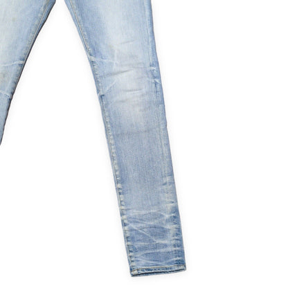 AMIRI 24SS Stack Slim Distressed Jeans Blue Size 30
