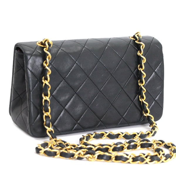 CHANEL Vintage Mini Matelasse Chain Bag Size ONE SIZE