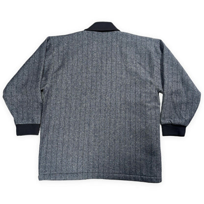 BALMAIN Shawl Collar Wool Quilted Jacket in Japan Size L