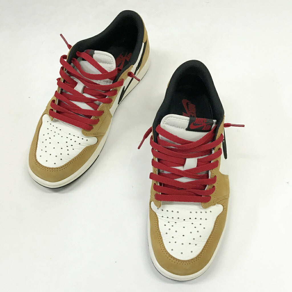 NIKE AIR JORDAN 1 Low OG Sail Harvest Sneakers Size 28.5