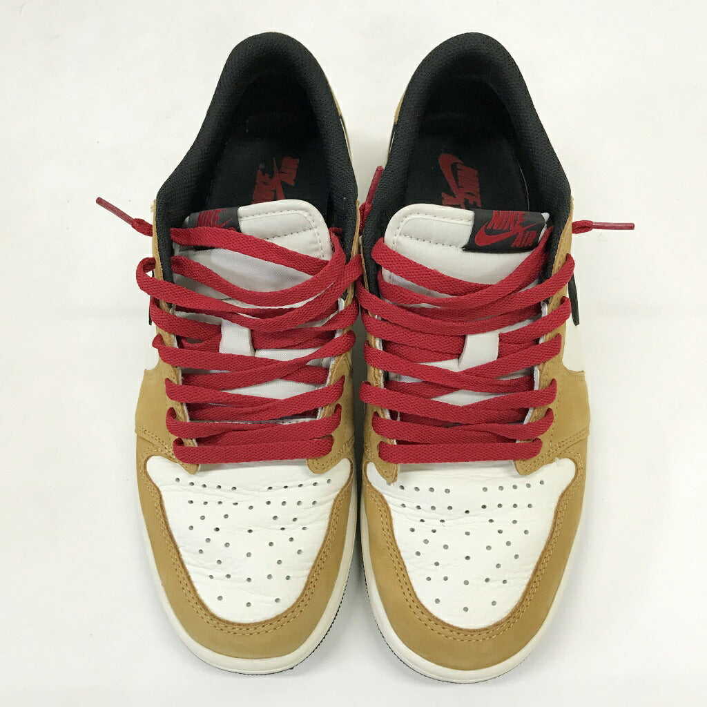 NIKE AIR JORDAN 1 Low OG Sail Harvest Sneakers Size 28.5