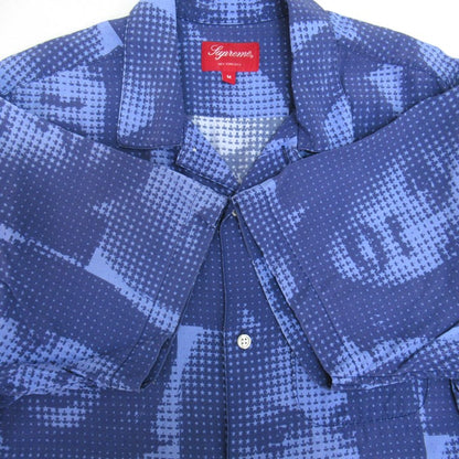SUPREME 22SS Lil Kim Short Sleeve Shirt Blue Size M