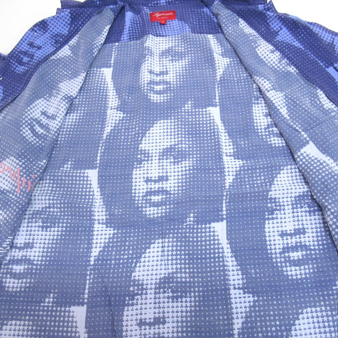 SUPREME 22SS Lil Kim Short Sleeve Shirt Blue Size M
