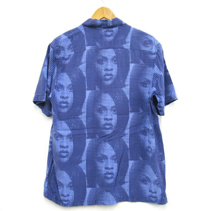 SUPREME 22SS Lil Kim Short Sleeve Shirt Blue Size M