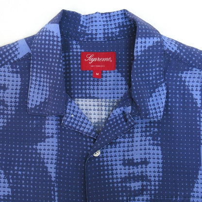 SUPREME 22SS Lil Kim Short Sleeve Shirt Blue Size M