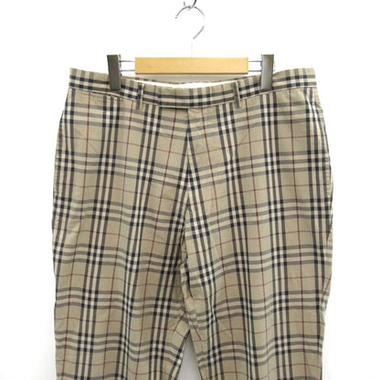 BURBERRY LONDON Check Pattern Slacks Size W91 Size 】91