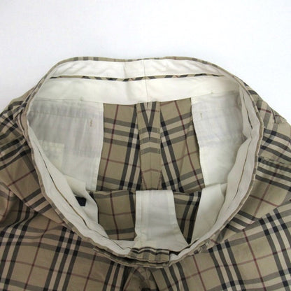 BURBERRY LONDON Check Pattern Slacks Size W91 Size 】91