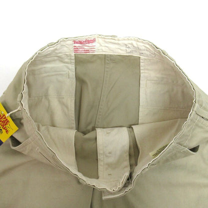 TOYS McCOY V. Hilts Chino Trousers Khaki Beige Size 34