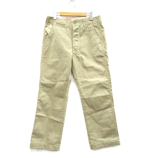 TOYS McCOY V. Hilts Chino Trousers Khaki Beige Size 34