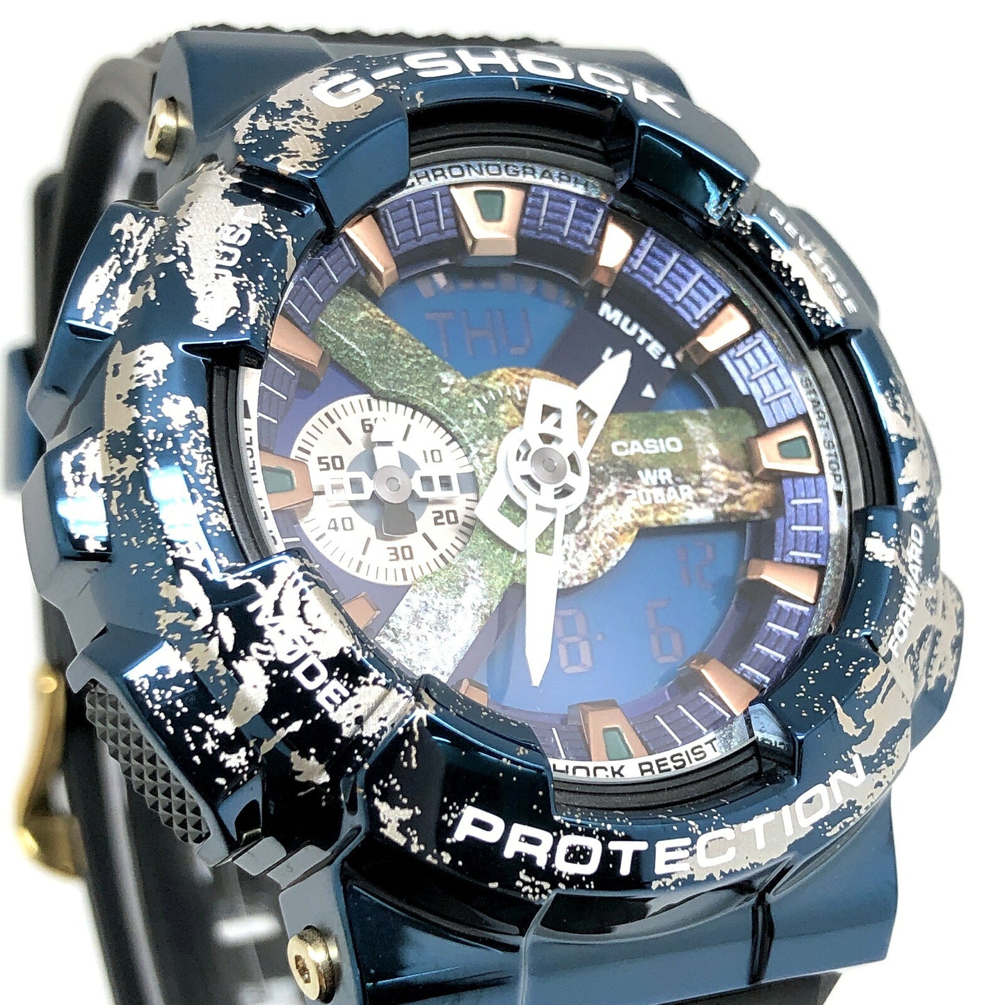 G-SHOCK GM-110EARTH-1A Earth Metallic Watch Size ONE SIZE