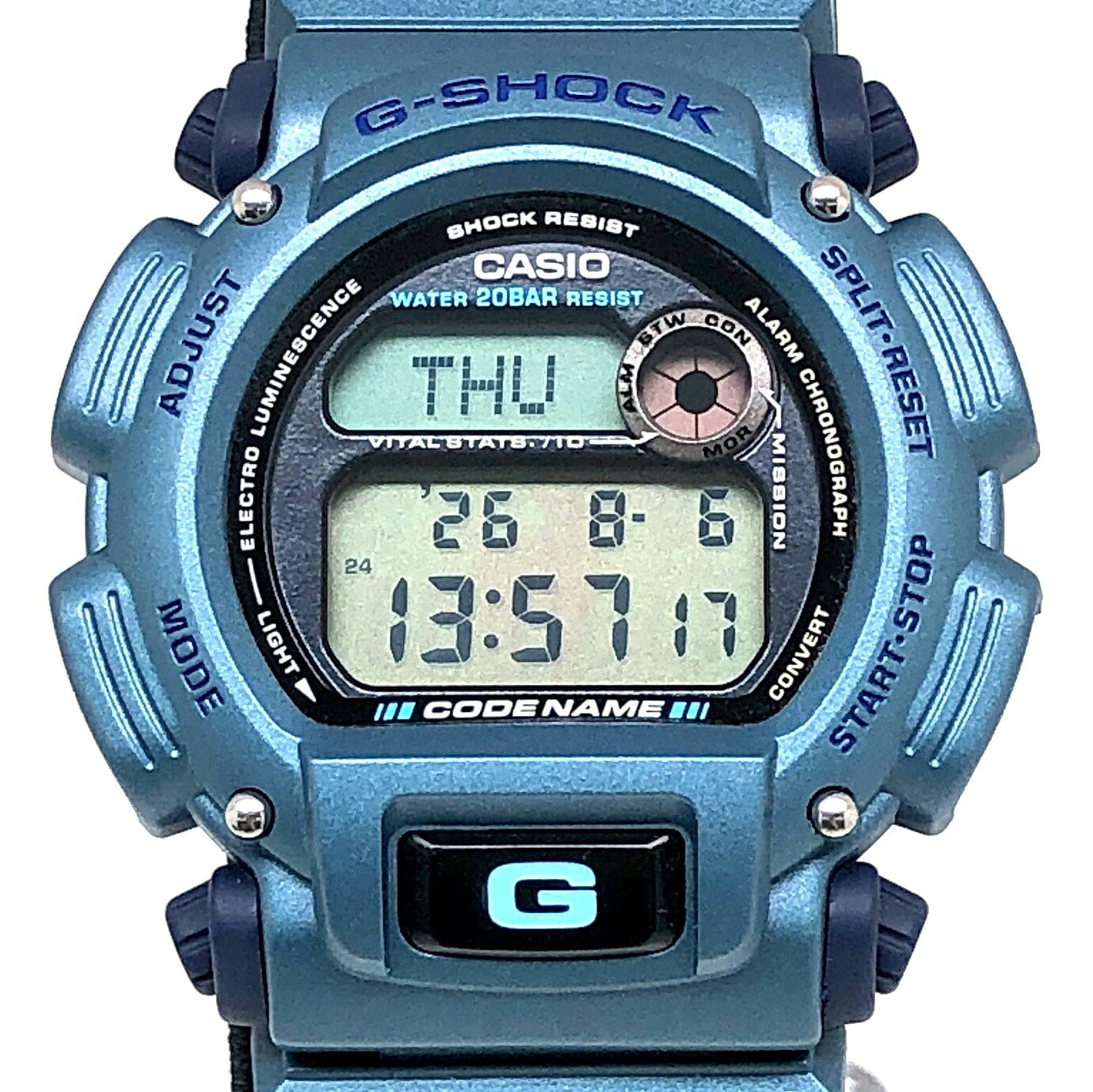 G-SHOCK DW-8800MM-2T Camo Metallic Blue Watch Size ONE SIZE